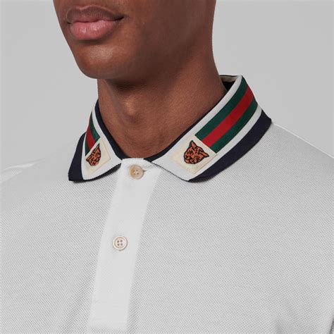 gucci tiger collar shirt.